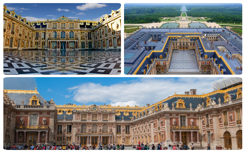 کاخ ورسای نماد شکوه و عظمت کشور فرانسه